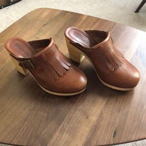 Madewell Heeled Clogs Size 8.5